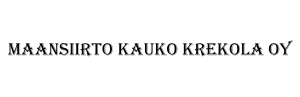 Maansiirto Kauko Krekola
