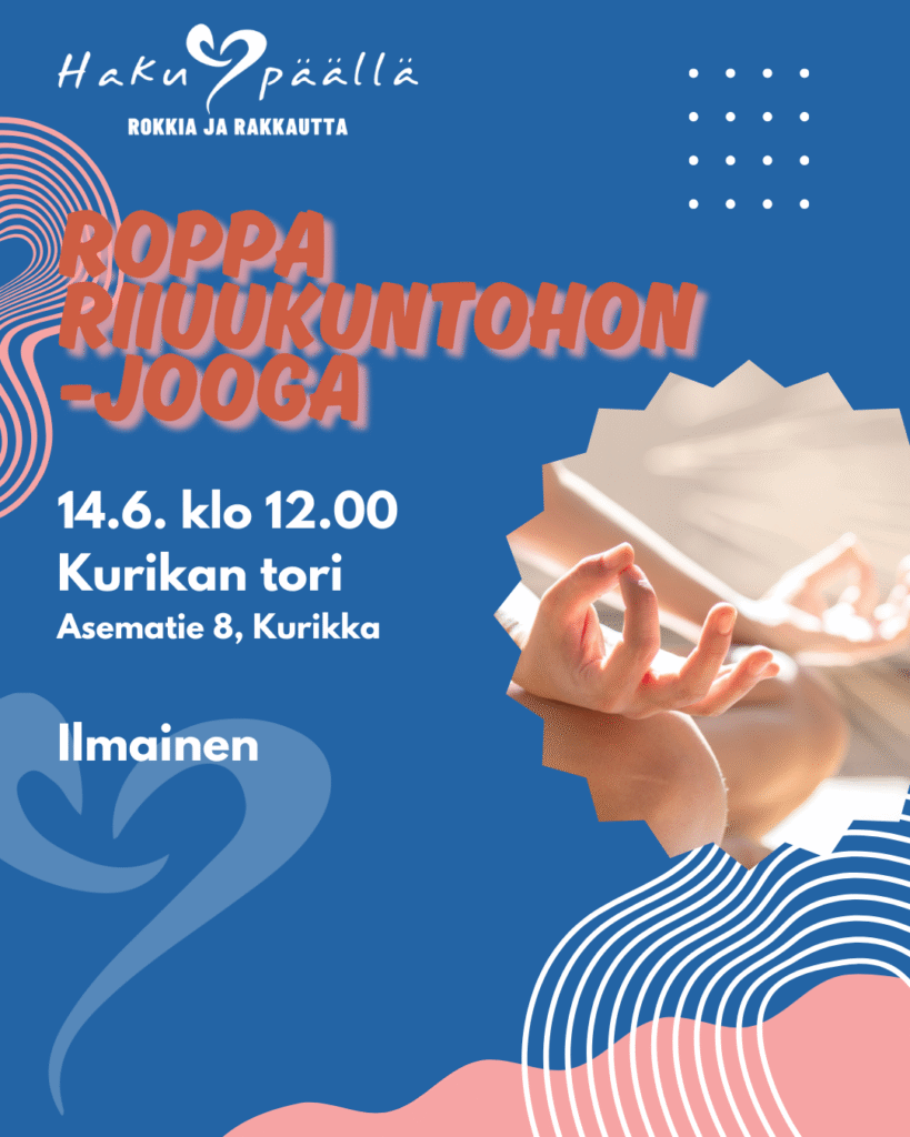 roppa riiuukuntohon -jooga