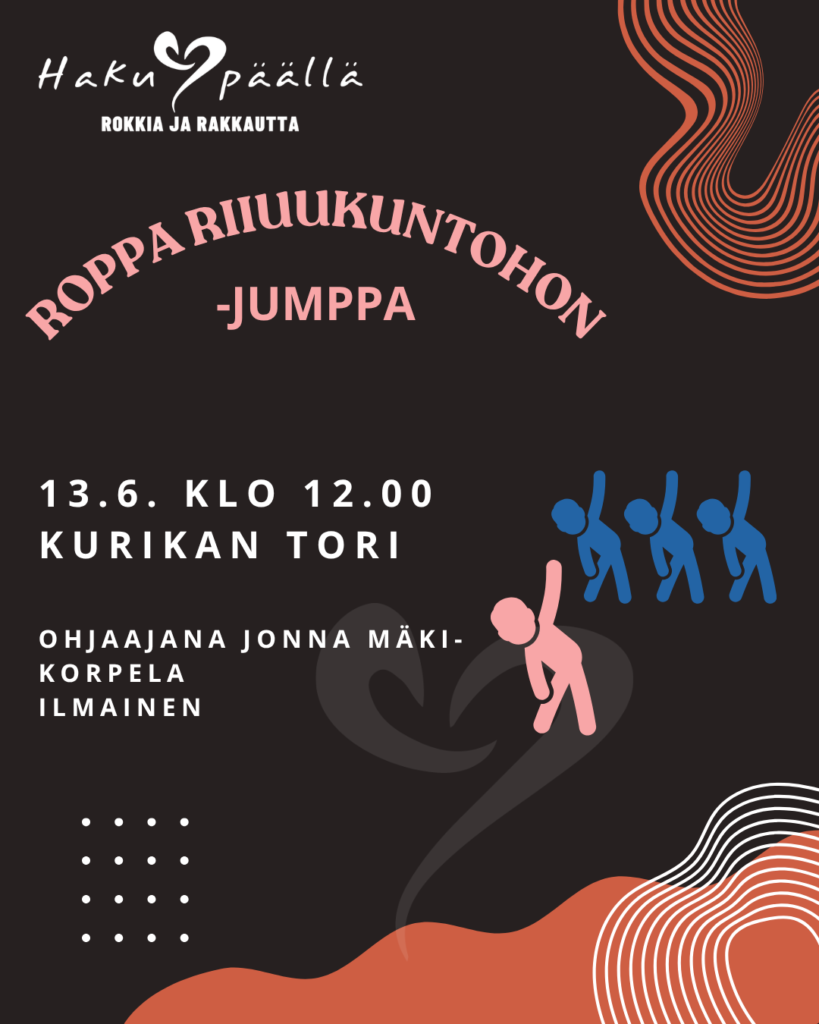 Roppa riiuukuntohon -jumppa